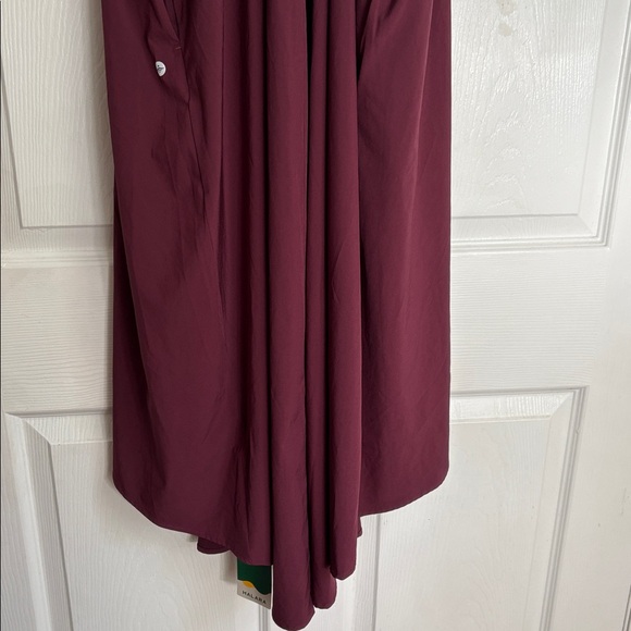 NEW Breezeful Racerback Side Pocket High Low Flowy Midi Quick Dry Casual Dress - Picture 11 of 15